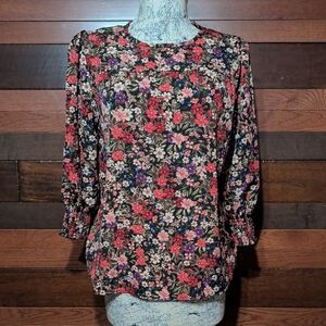 No Brand Tag Floral Women's Top - Multicolor